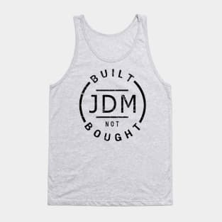 JDM Badge - built not bough Tank Top